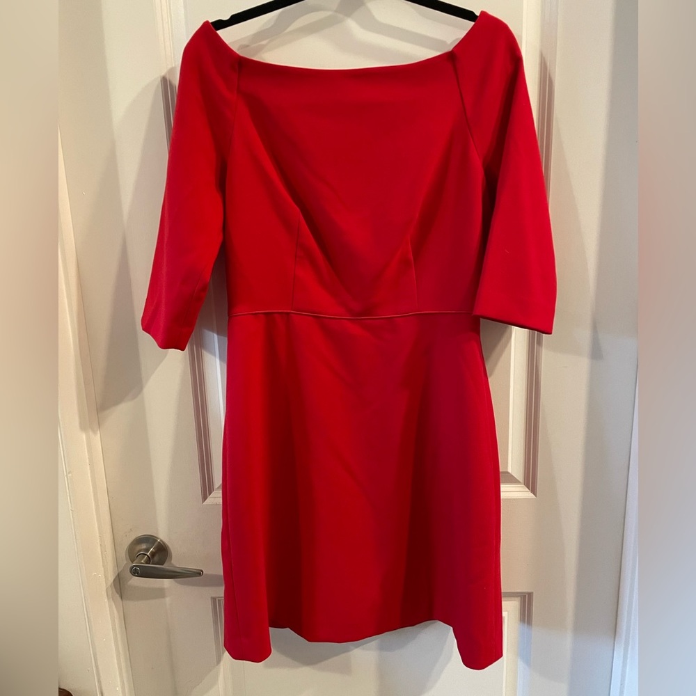 Red Ann Taylor Factory dress